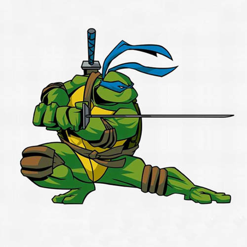 Ninja Turtle Logo 03 vinyl decal